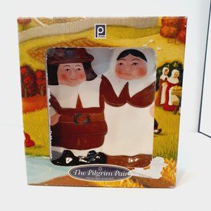 The Pilgrim Pair Thanksgiving Table Spoon Rest in Original Box, Publix